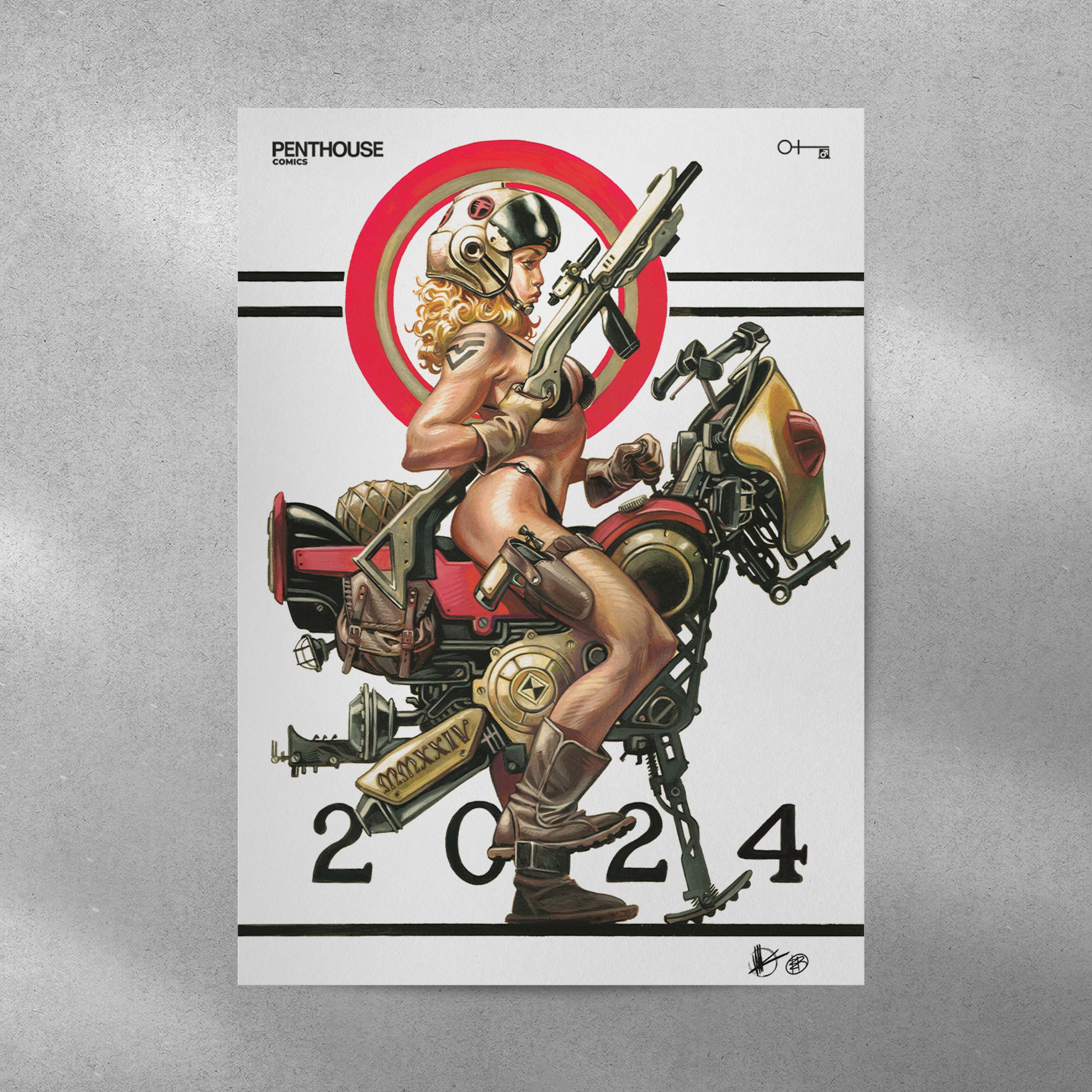 Matteo Scalera PENTHOUSE Poster